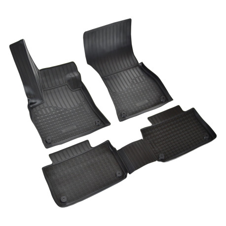 Za specifičen model 3D rubber floor mats for AUDI E-tron 2018-up 4pcs | race-shop.si