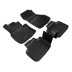 3D rubber floor mats for BMW X1 F48 3D 2015-2021 4pc