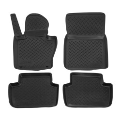 3D rubber floor mats for BMW X3 E83 2006-2010 4pc