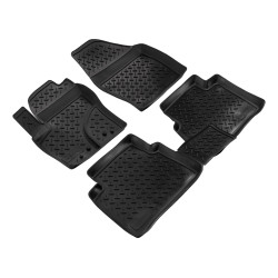 3D rubber floor mats for FORD C-Max 2003-2010 4pc