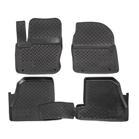 Za specifičen model 3D rubber floor mats for FORD Focus III 2011-2015 4pc | race-shop.si