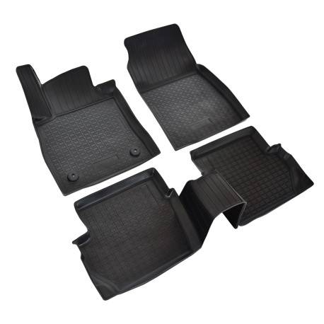 Za specifičen model 3D rubber floor mats for FORD Puma 2019-up / Fiesta VII 2017-up 5pcs | race-shop.si