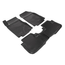 3D rubber floor mats for HONDA CR-V 2012-2017 4pc
