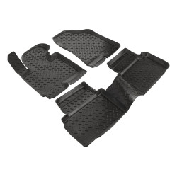 3D rubber floor mats for HYUNDAI ix35 2010-2015 4pc