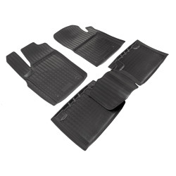 3D rubber floor mats for Jeep Grand Cherokee 2011-2021 4pc