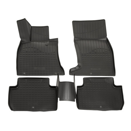Za specifičen model 3D rubber floor mats for KIA Stinger 2017-up 4pc | race-shop.si