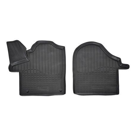 Za specifičen model 3D rubber floor mats for MERCEDES V W447 2014-up front 2pcs | race-shop.si
