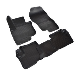 3D rubber floor mats for MITSUBISHI Eclipse Cross PHEV 2021-up 4pcs