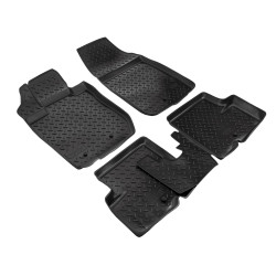 3D rubber floor mats for NISSAN Terrano 4WD 2010-2017 4pc