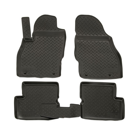 Za specifičen model 3D rubber floor mats for OPEL Corsa D /E 2006-2019 4pc | race-shop.si