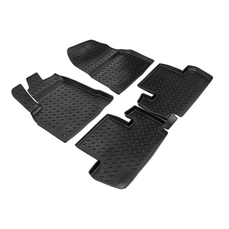 Za specifičen model 3D rubber floor mats for PEUGEOT 3008 2010-2017 4pc | race-shop.si
