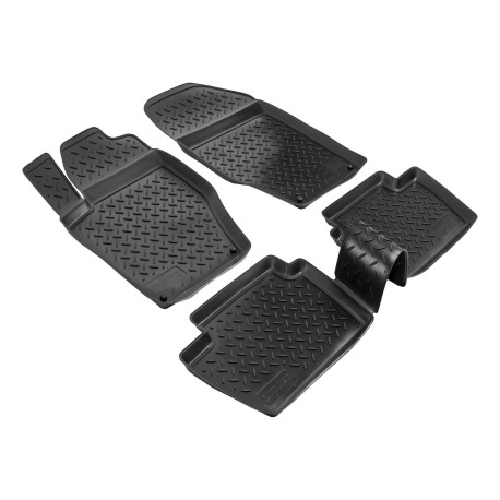 Za specifičen model 3D rubber floor mats for PEUGEOT 308 2008-2014 4pc | race-shop.si