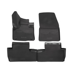 3D rubber floor mats for PEUGEOT 5008 / 3008 2017-2024 4pc