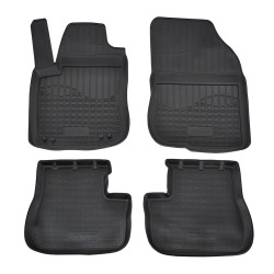 3D rubber floor mats for PEUGEOT 208 2012-2019