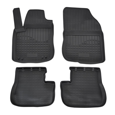 Za specifičen model 3D rubber floor mats for PEUGEOT 208 2012-2019 | race-shop.si