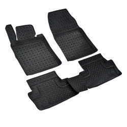 3D rubber floor mats for PEUGEOT 508 2011-2018