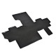 Za specifičen model 3D rubber floor mats for PEUGEOT Traveller Standard Short/Long 2018-up 2nd row 2pcs | race-shop.si