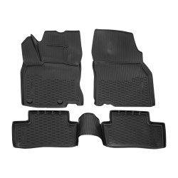 3D rubber floor mats for RENAULT Kadjar 2015-up 4pc