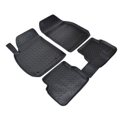 3D rubber floor mats for Saab 9-3 2002-2011