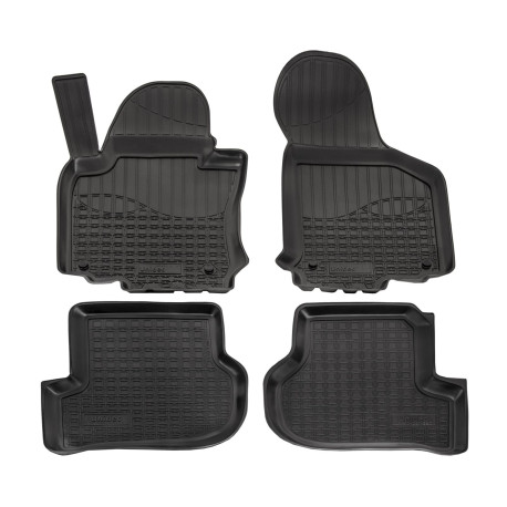 Za specifičen model 3D rubber floor mats for SKODA Octavia II 2004-2013 4pc | race-shop.si