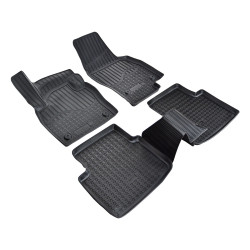 3D rubber floor mats for SKODA Kamiq 2019-up 5 pcs