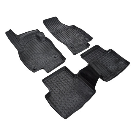 Za specifičen model 3D rubber floor mats for SKODA Scala 2019 -up 5 pcs | race-shop.si