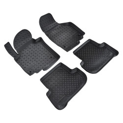 3D rubber floor mats for SKODA Yeti 5L7 2009- 2017