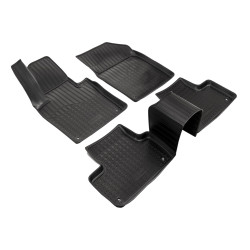 3D rubber floor mats for VOLVO XC60 II 2016-up 5 pc