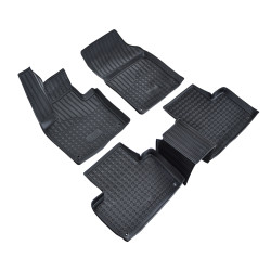 3D rubber floor mats for VOLVO XC90 II 2014-up&nbsp; 5 seats