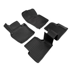 3D rubber floor mats for VOLKSWAGEN Tiguan 2007-2015 4pc