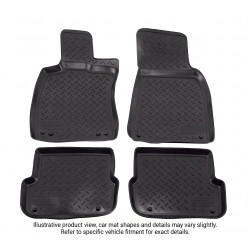 3D rubber floor mats for HYUNDAI i20 2020-up 4pcs