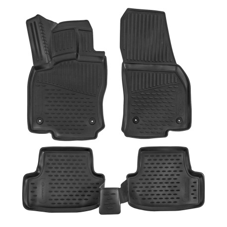 Za specifičen model Rubber floor mats for VOLKSWAGEN T-ROC 2017-up | race-shop.si