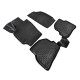 Za specifičen model Rubber floor mats for VOLKSWAGEN Polo V 2009-2017 4pcs | race-shop.si