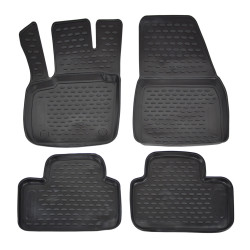 Rubber floor mats for VOLVO XC40 (I) SUV 5D 2017-up 4pcs