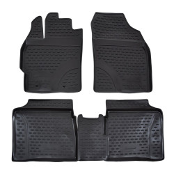 Rubber floor mats for TOYOTA Prius 2009-2016 4pcs