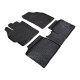 Za specifičen model Rubber floor mats for TOYOTA Prius 2009-2016 4pcs | race-shop.si