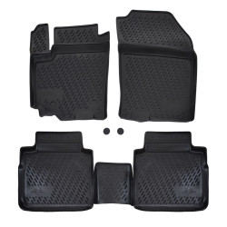 Rubber floor mats for SUZUKI SX-4 2013-2021 4pcs