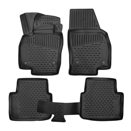 Za specifičen model Rubber floor mats for SKODA Scala 2019-up 4 pcs | race-shop.si