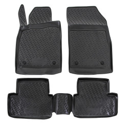 Rubber floor mats for OPEL Astra J 5D 2009-2015 4pcs