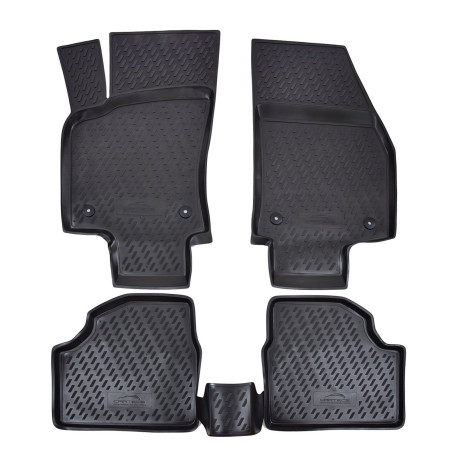 Za specifičen model Rubber floor mats for OPEL Astra H 2004-2009 hb 4pcs | race-shop.si