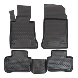 Rubber floor mats for MERCEDES GLK-Class X204 2008-2015 4pcs