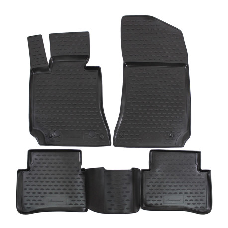 Za specifičen model Rubber floor mats for MERCEDES E-Class W212 2009-2016 4 pcs | race-shop.si