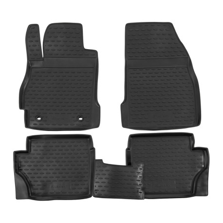 Za specifičen model Rubber floor mats for MAZDA 2 2007-2014 4pcs | race-shop.si