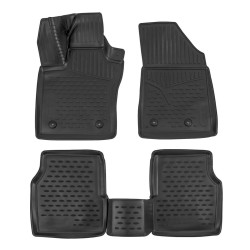 Rubber floor mats for JEEP Compass 2018-up