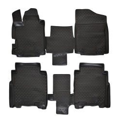Rubber floor mats for HONDA FR-V 2004-2010 4pcs