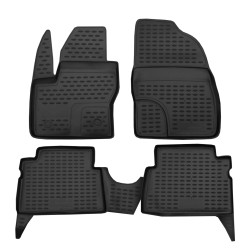 Rubber floor mats for FORD C-Max 2012-2019 4 pcs