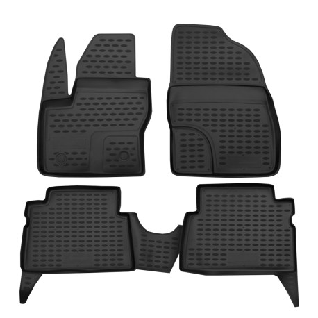 Za specifičen model Rubber floor mats for FORD C-Max 2012-2019 4 pcs | race-shop.si