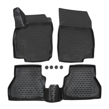 Za specifičen model Rubber floor mats for FORD B-max 2012-2017 hb 4pcs | race-shop.si