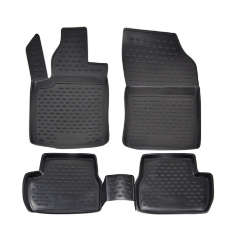 Za specifičen model Rubber floor mats for CITROEN DS3 2009-2015 4pcs | race-shop.si