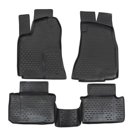 Za specifičen model Rubber floor mats for CHEVROLET Tahoe (capitan) 2007-2015 6pcs | race-shop.si